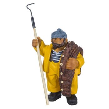 FIGURA PESCADOR CON RED–Alto: 28cm