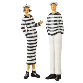 PAREJA DE MARINOS–Alto: 35 cm