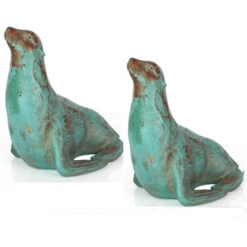 Foca---Alto: 14 x Largo: 16 cm--dos unidades