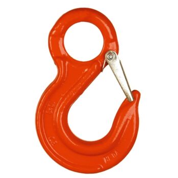 Gancho de ojal con lengüeta - Grado 80