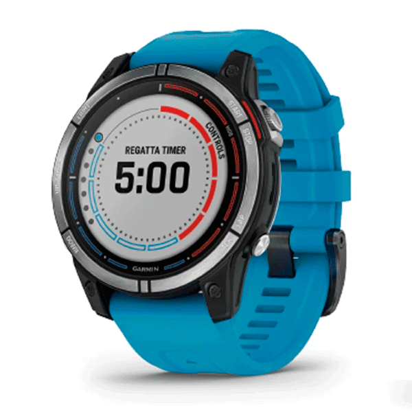 Garmin QUATIX 7X SOLAR-reloj náutico multi-deporte con Plotter (titanio)