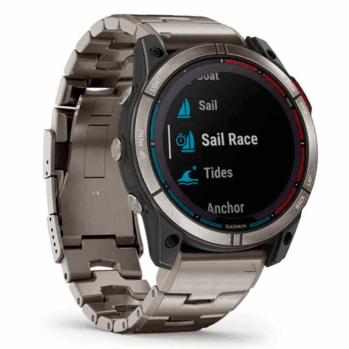 Garmin QUATIX 7X SOLAR-reloj náutico multi-deporte con Plotter (titanio)