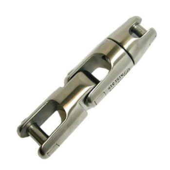 Conector ancla-cadena giratorio doble cardan -inox316