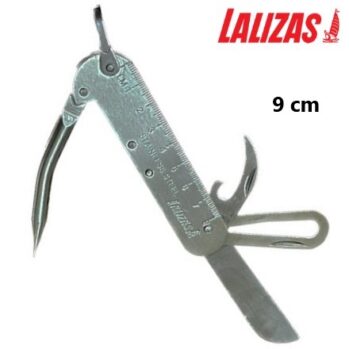 Navaja SKIPPER -abregrilletes-punzon- inox- .9cm