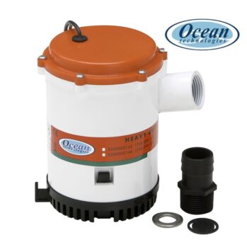 Bomba Achique Manual .OCEAN DUTY 1750GPH- 6600.lts/h. 12v/24v