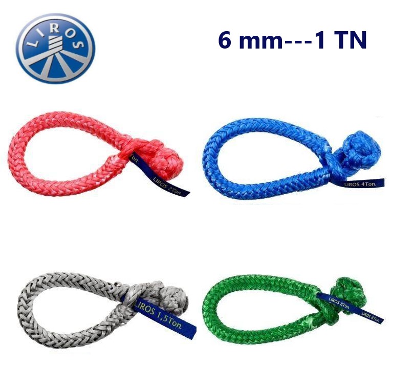 Grillete Textil –LIROS D-PRO ---Dineema SK75----Ø: .6 mm