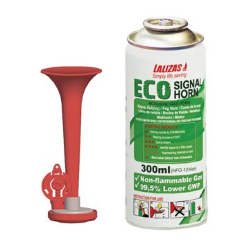 Bocina señalización- capacidad 300 ml–LALIZAS.(ECO: no inflamable)