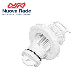 Tapón Deságue-PVC–ø46mm--blanco