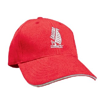 Gorra con Pico Sailing Roja