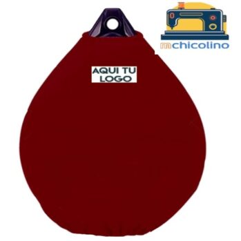 Funda LOGO (universal)–Defensas A3 a A6–vino–(PAR)