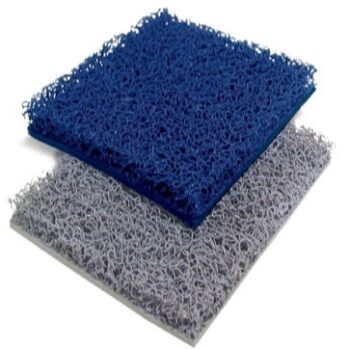 Alfombrilla con forro antidesli-1,20 x 6 mts- gris