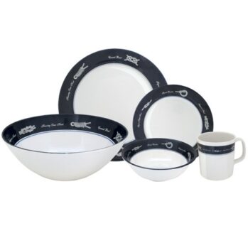 Juego de vajilla “Exclusive”---17 Piezas