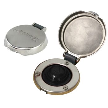 .Pulsador de Pie- INOX/INOX-descenso:(negro)