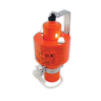 SEÑAL FUMIGENA CON LUZ Y SOPORTE 15"