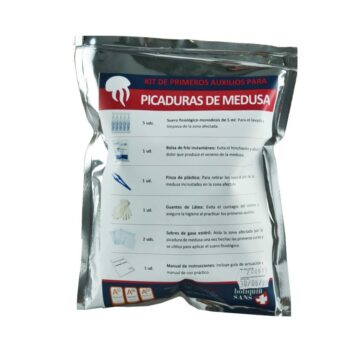 Kit desechable para picaduras Medusas.