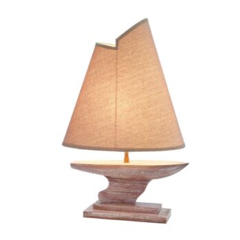 LÁMPARA VELERO--Alto: 47 x Largo: 30cm