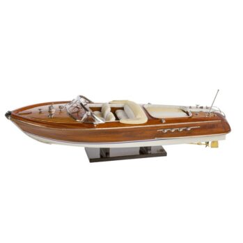 LANCHA MOTORA EXCLUSIVE—Largo: 54 -Alto: 17 cm