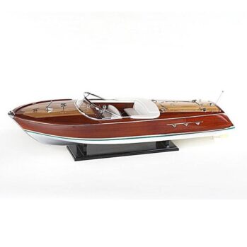 LANCHA MOTORA EXCLUSIVE---Largo: 90 -Alto: 25 cm