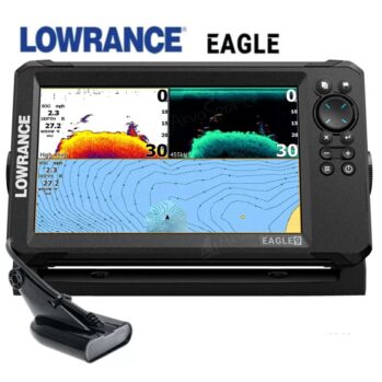Plotter Sonda .9″. LOWRANCE EAGLE 9 –con transductor HDI 50/200 600w CHIRP/Downscan
