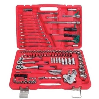 Maleta de herramientas a bordo--121 piezas