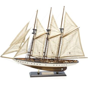 VELERO "ATLANTIC” (1903)—Largo: 73- Alto: 56 cm