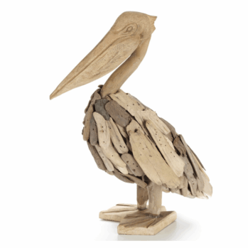 Pelicano---Alto: 35 x Largo: 27 cm--madera