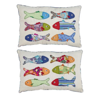 COJÍNES NÁUTICOS NAIF . (par)  45 x 30 cm