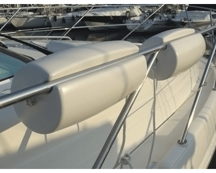 Defensa Clip-On espuma-A1– Ø: 16 x L: 38 cm--(blanco ó azul) - Imagen 3