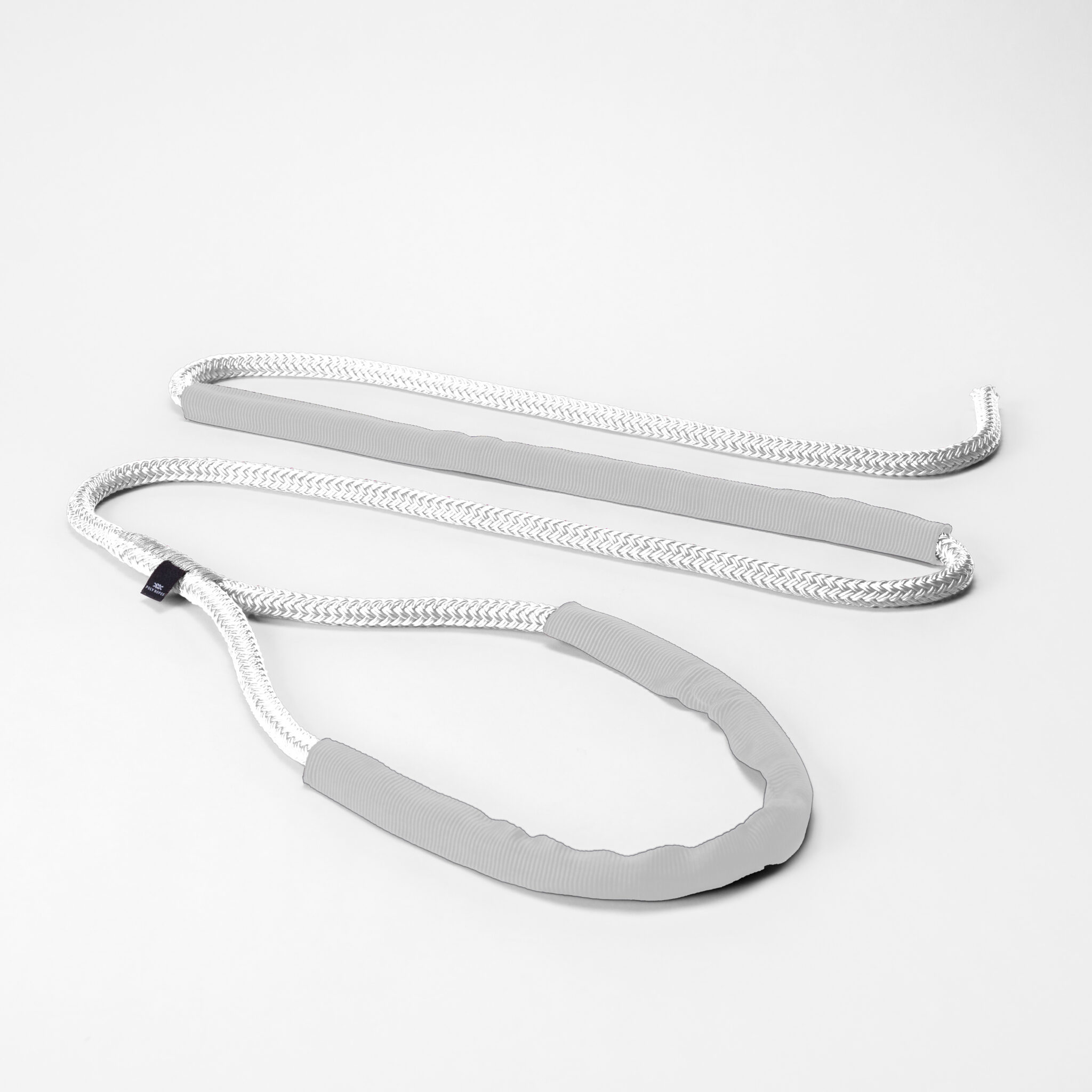 Cabo con elasticidad trenzado BLANCO, con gaza--Ø:12-14-16-18mm x 6-10-15mts - Imagen 2