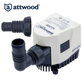 Bomba Automática ATTWOOD MK2--GPH1200- 4500.lts/h. 12v