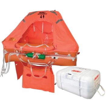 Balsa Salvavidas CE ISO 9650-(contenedor) -de 4 a 12 personas.