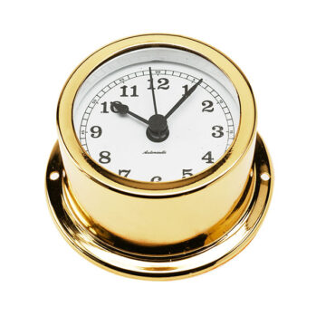 RELOJ de cuarzo náutico ---base: .72....altura: 39mm-(con baño de oro 24K)