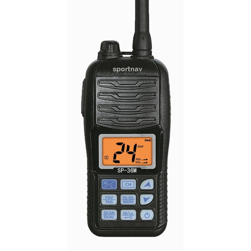 VHF PORTNAV SP36M - 5w-Litio--IPX7