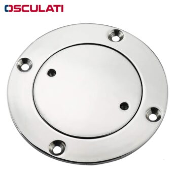 Tapa Registro Inox316--exterior Ø: 12-13-14 ó 18cm