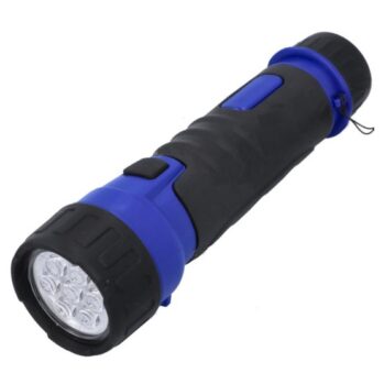 Linterna goma 2D– 7LEDs- L: 21 cm--estanca