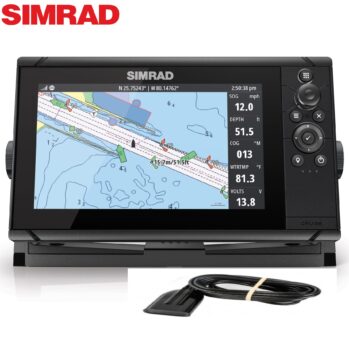 Plotter Sonda .9".  SIMRAD  Cruise-9. -con transductor 83/200 kHz Skimmer