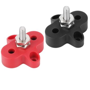 Terminal Bateria Simple M6 1/4-- Heavy Duty --(par)