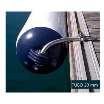 Soportes inox (tubo Ø:20) --Sin  Defensa