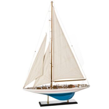 VELERO "SHAMROCK V” (1930)—Largo: 61- Alto: 88 cm
