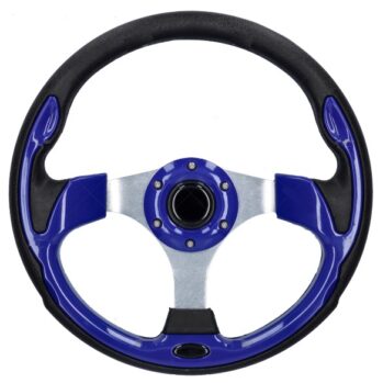 Volante ChicoImport--ALUMINIO y Simil-Piel -Ø35 cm