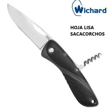 Navaja Wichard Aquaterra con sacacorchos, inox-19cm