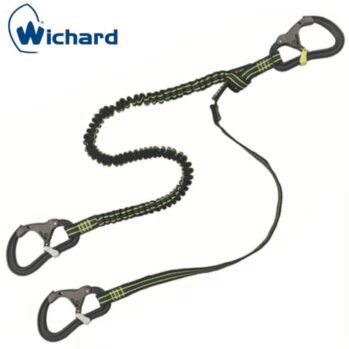 .Línea de seguridad WICHARD Proline elástica. 2+1mt.