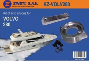 Kit Anodos Volvo 280