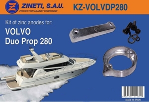 Kit Anodos Volvo Duo Prop 280